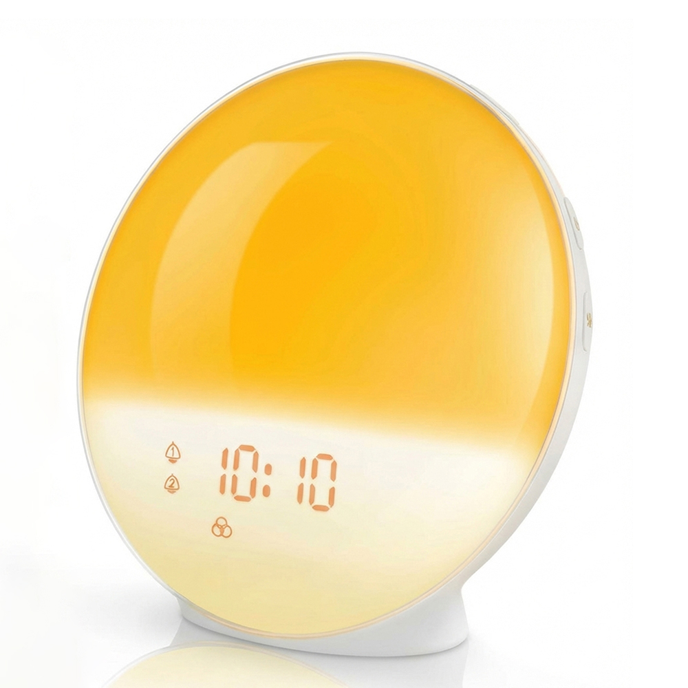 White Noise Machine Sleep - Wake Up Light-wekker met zonsopgang/zonsondergang Simulatie