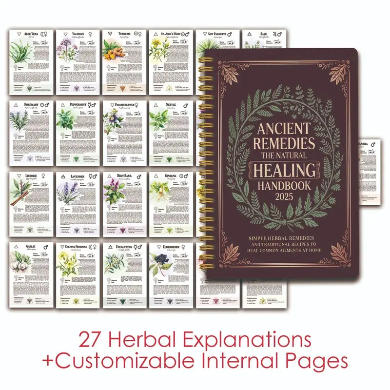 Health & Wellness Resources - Natural Remedies Handboek met oude genezen