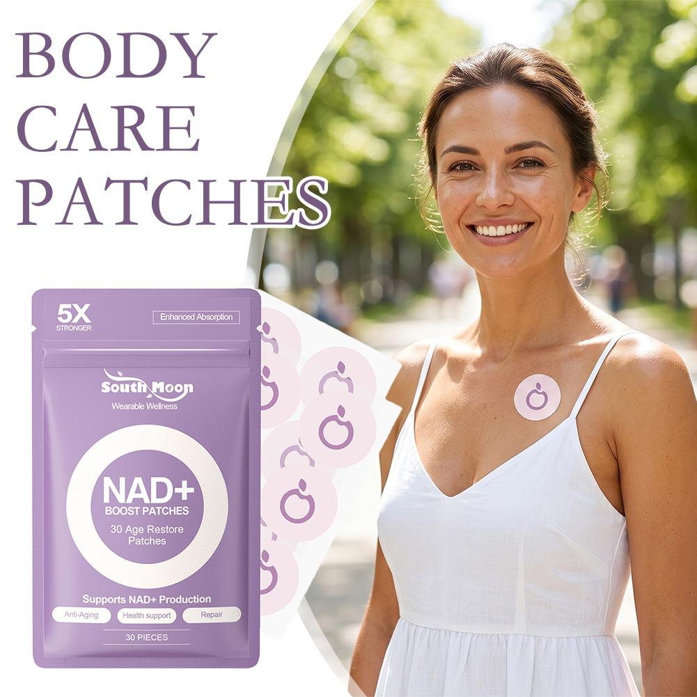 Health Wellness & Psychology - 30 Stuks NAD+ Boost Patches Anti-Aging