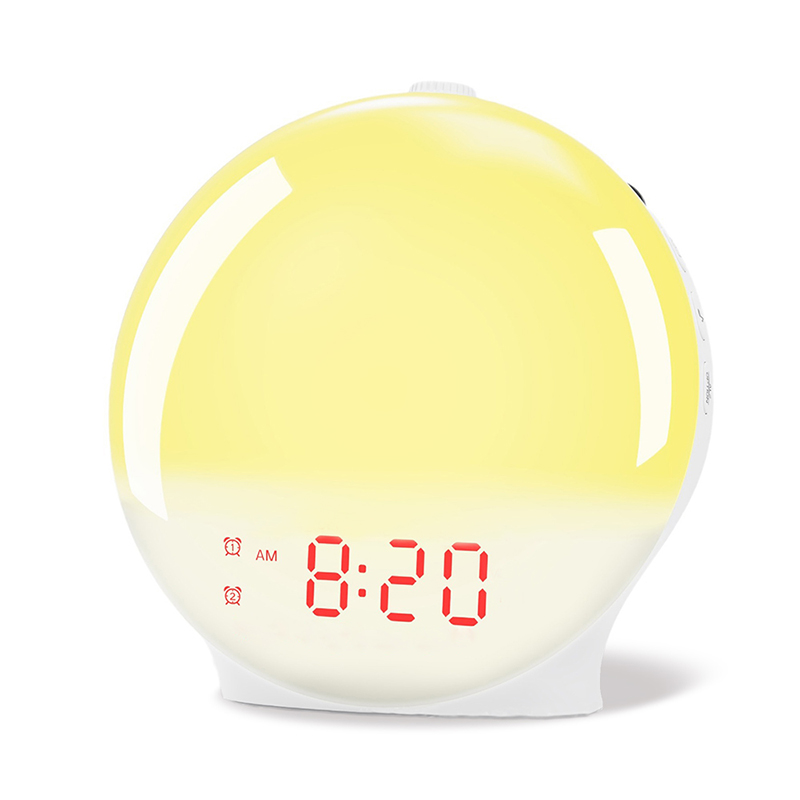 White Noise Machine Sleep - Wake Up Light-wekker met zonsopgang Zonsondergang
