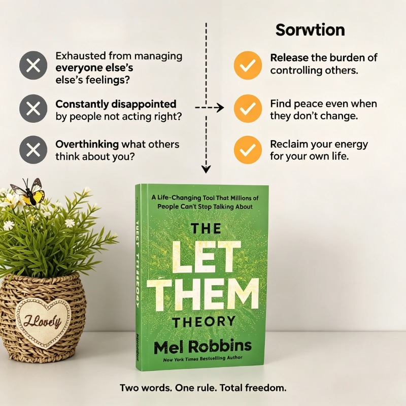 De Let Them-theorie van Mel Ro - Health & Wellness Resources recensie en prijs