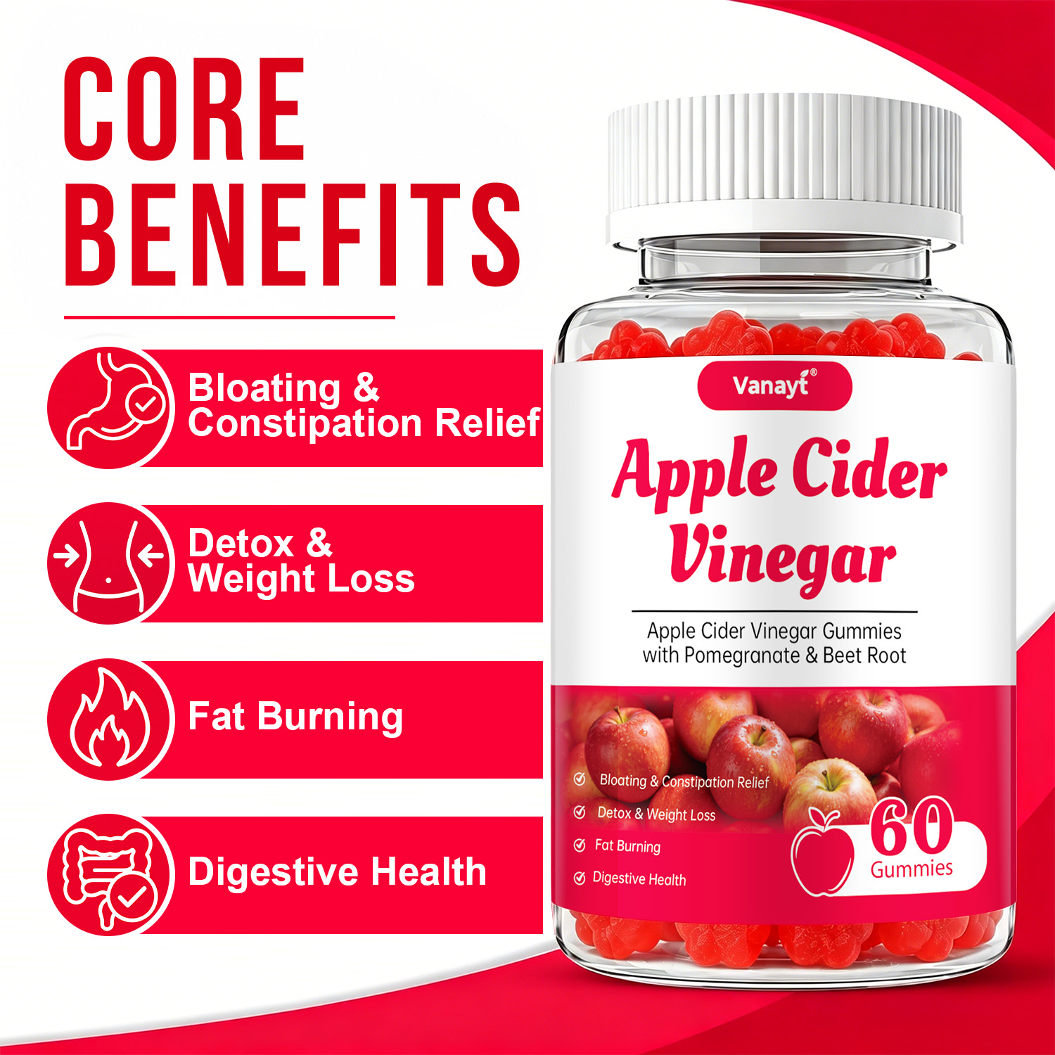 Appelazijn Gummies met Granaat - Health Wellness & Psychology recensie en prijs