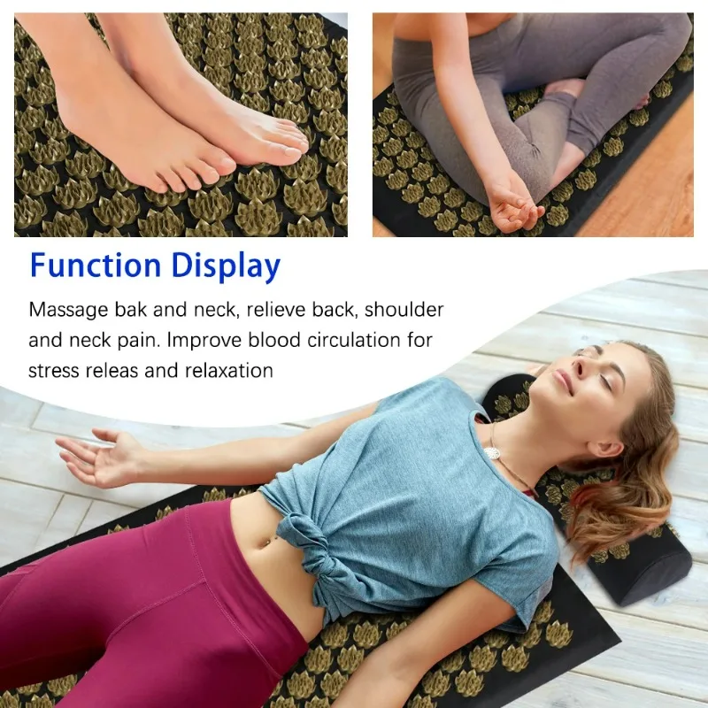 Eco Lotus Spike Mat Acupunctuu - Acupressure Mat Set recensie en prijs