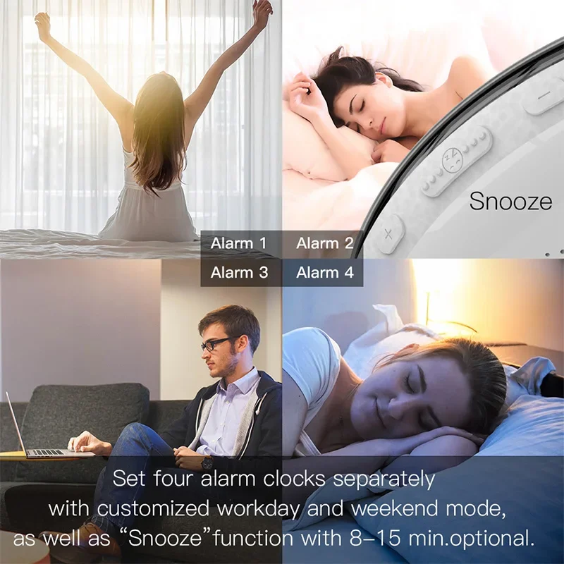 WiFi Tuya Smart Life Wake Up L - White Noise Machine Sleep recensie en prijs