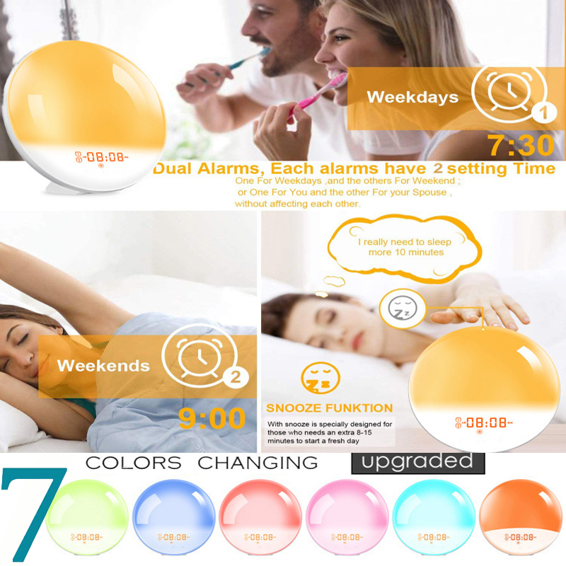 Wake Up Light-wekker met zonso - White Noise Machine Sleep recensie en prijs