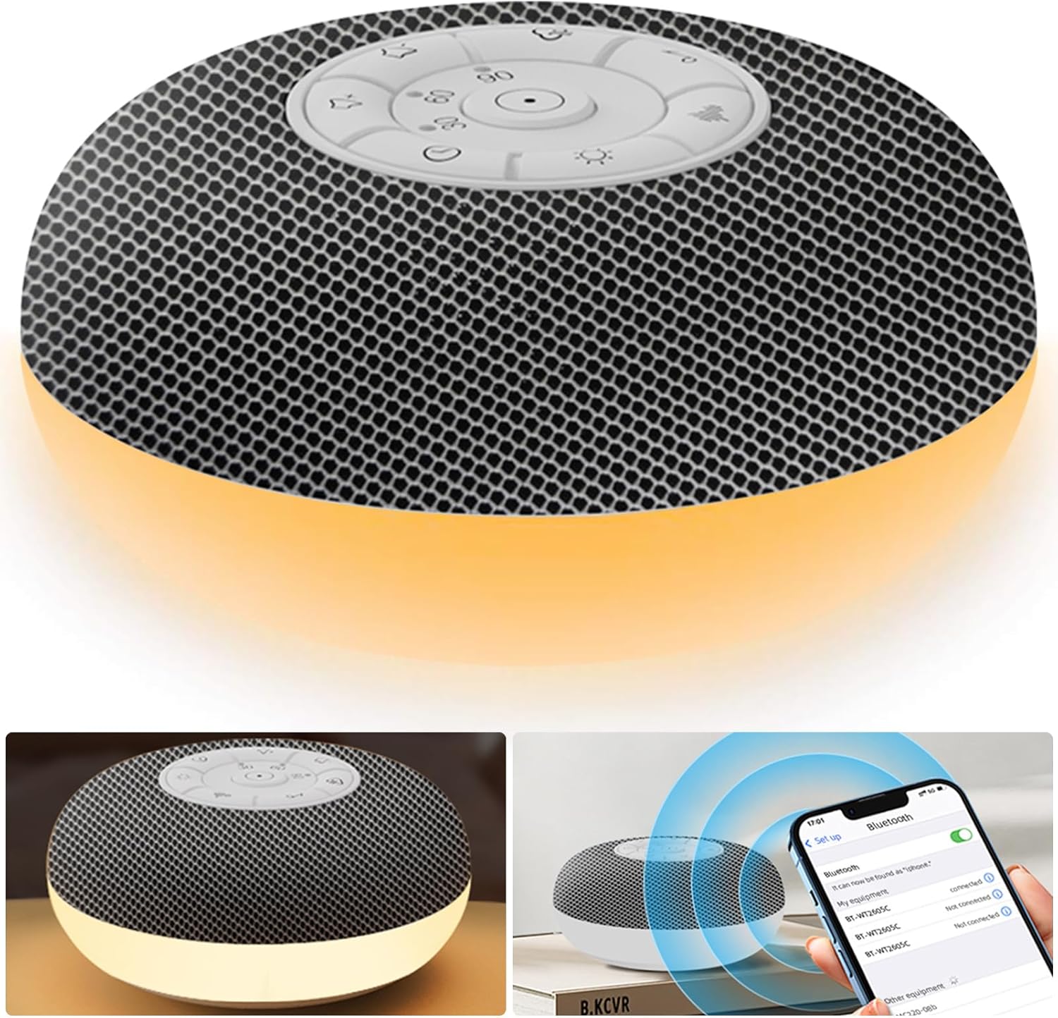 Tuodi Modern LED Witte Ruismac - White Noise Machine Sleep recensie en prijs