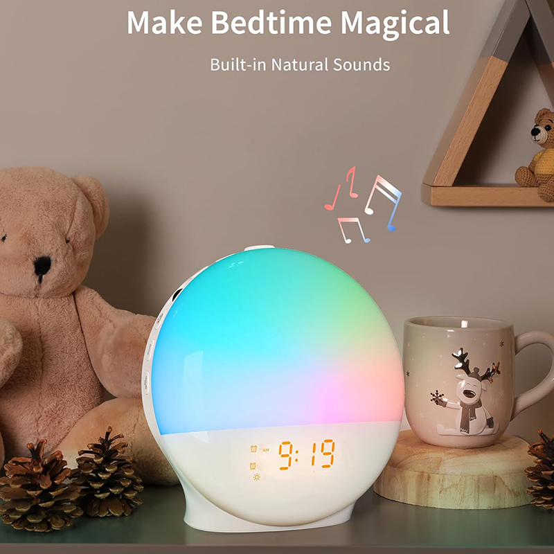 Wake Up Light-wekker met zonso - White Noise Machine Sleep recensie en prijs